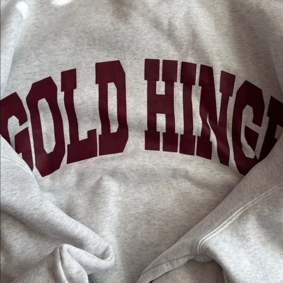 Gold Hinge Gray Sweatshirt - Picture 4 of 4